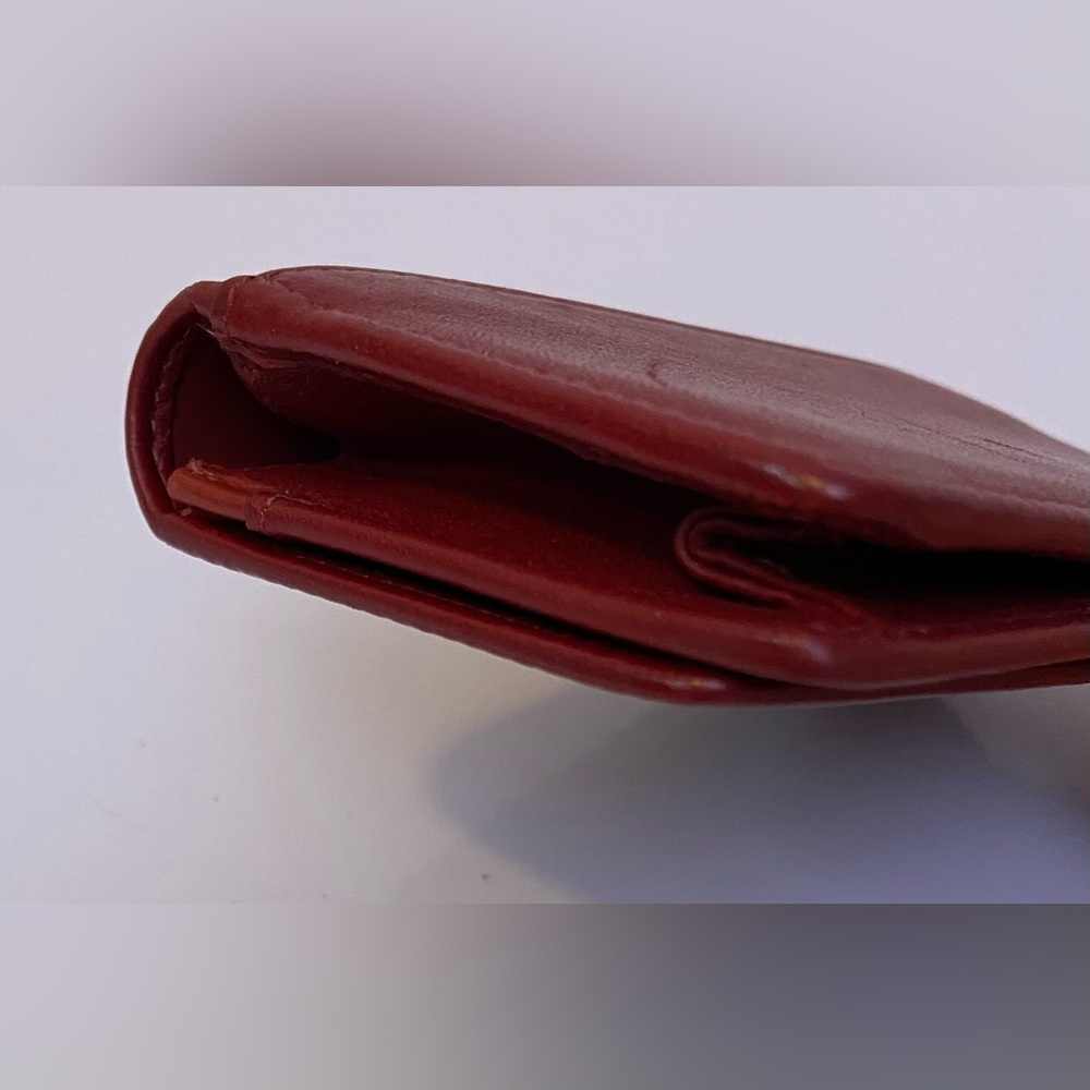 Vintage Coach Red‎ Bedford Multi-Function Purse Wallet 6994 - Picture 8 of 10